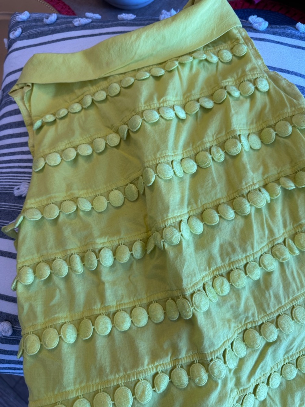 Bright Yellow J.Crew Blouse